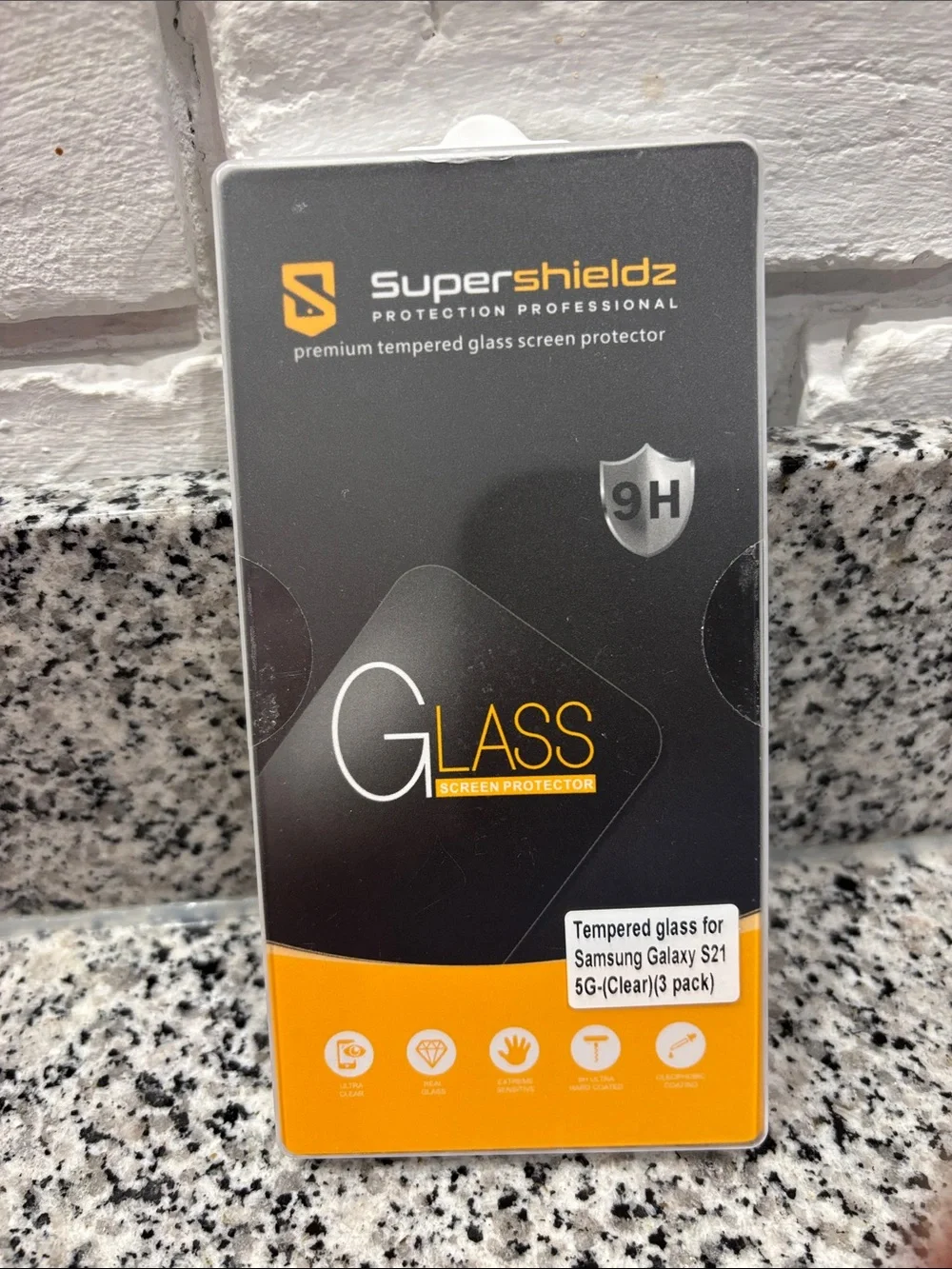 Tempered Glass Screen Protectors Samsung Galaxy S21 3pk
